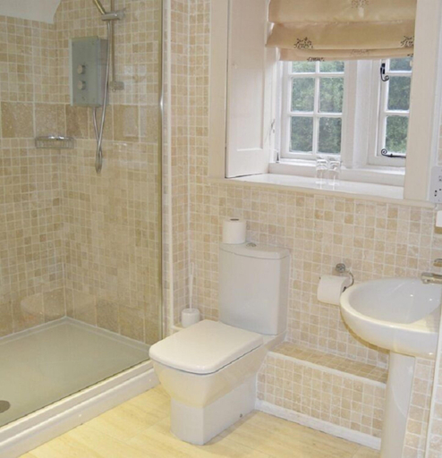Bathroom 3, Langdon Court Hotel, Devon
