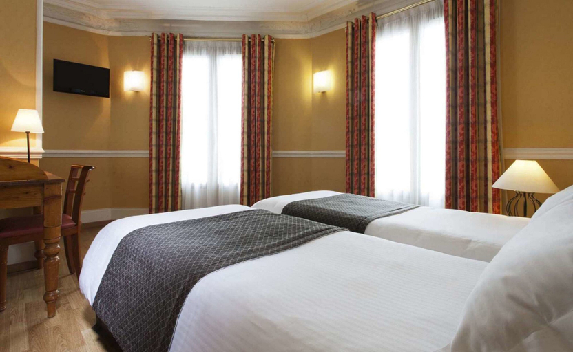 Bedroom 3, Hotel Claude Bernard Saint Germain, Paris