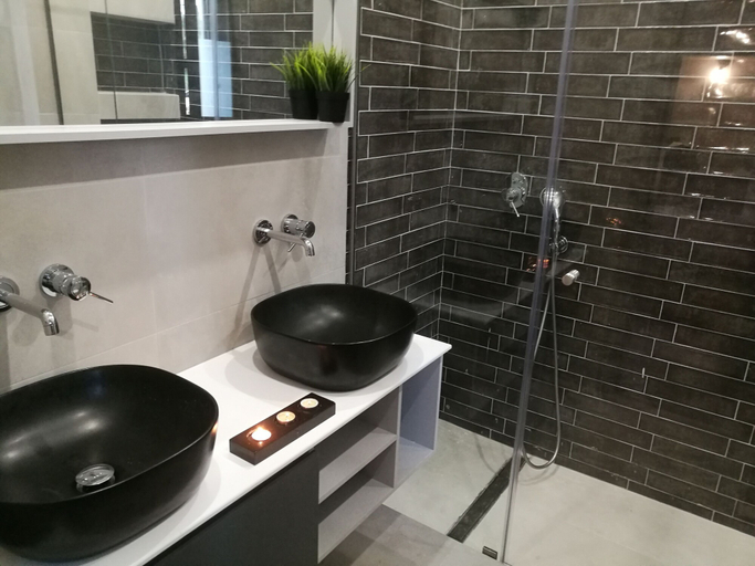 Bathroom 4, Alekos Beach Houses - Elia Villas, Ionian Islands