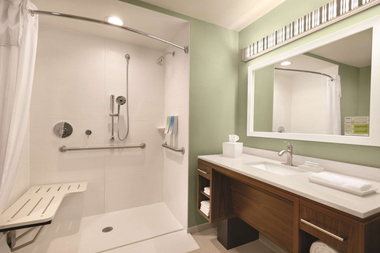 Bathroom 4, Home2 Suites by Hilton Columbus Dublin, Franklin