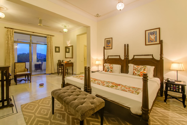 Bedroom 3, Akshay Niwas Boutique Hotel By Amantra, Udaipur