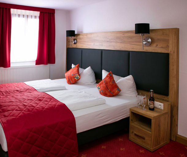 Bedroom 2, Hotel am Siebersturm, Ansbach