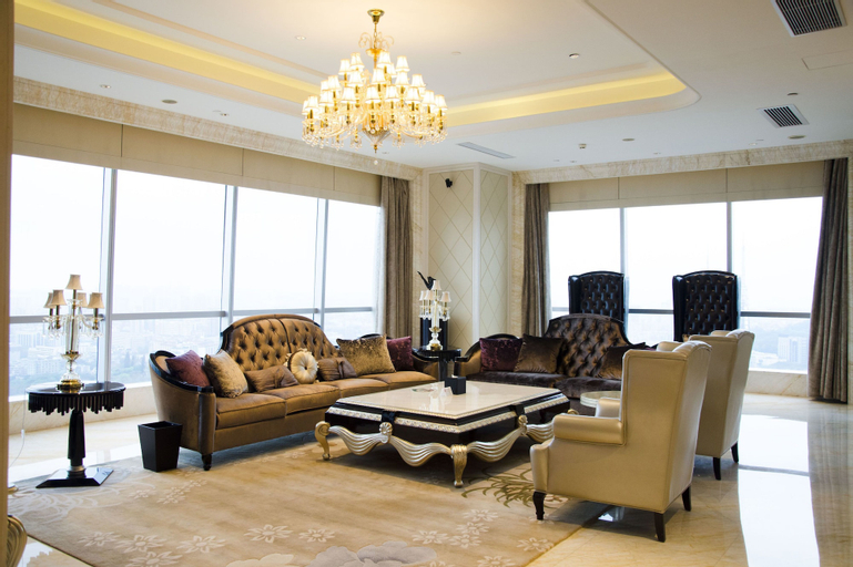 Bedroom 3, DoubleTree by Hilton Guangzhou-Free Shuttle Bus to Canton Fair Complex & Overseas Buyer Registration Services during Canton Fair Period, Guangzhou