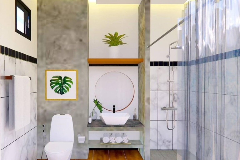 Bathroom 4, Kaw Kwang Beach Resort (SHA Extra Plus), Ko Lanta