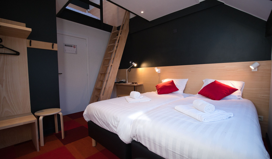 Bedroom 3, Hôtel Aquatel, Namur