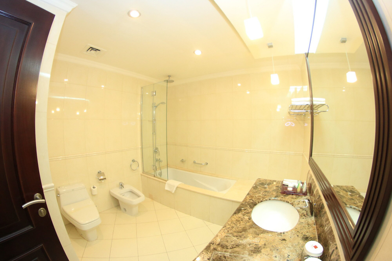 Bathroom 5, Grand Regal Hotel, Doha