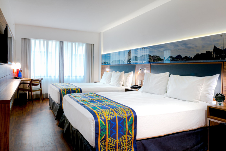 Bedroom 4, Arena Leme Hotel, Rio de Janeiro