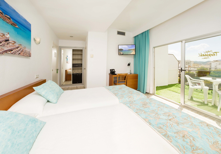 Bedroom 4, Hotel Tropical, Baleares