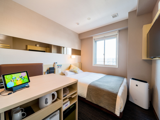 Bedroom 3, Super Hotel Premier Musashi Kosugi Ekimae, Kawasaki