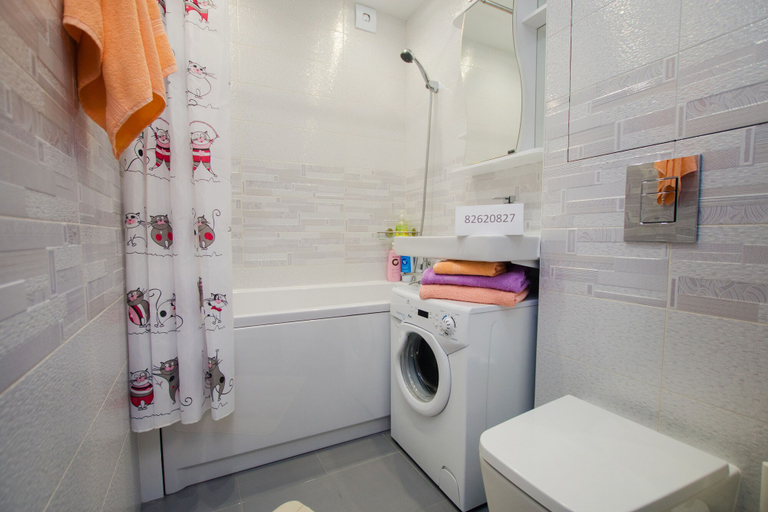 Bathroom 4, Apartmenty Uyut Dinamo, Northern