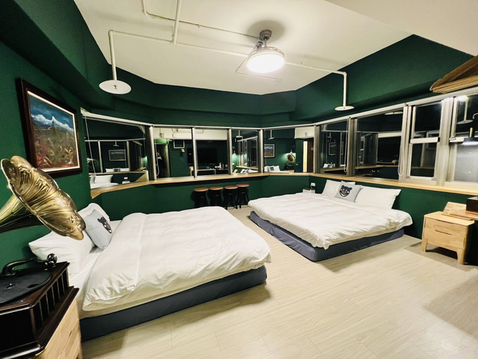 Bedroom 3, An Lan Jie Hotel - Hostel, Chiayi City