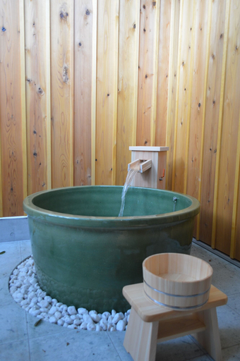 Bathroom 3, Temple Hotel Kannonin, Kiryū