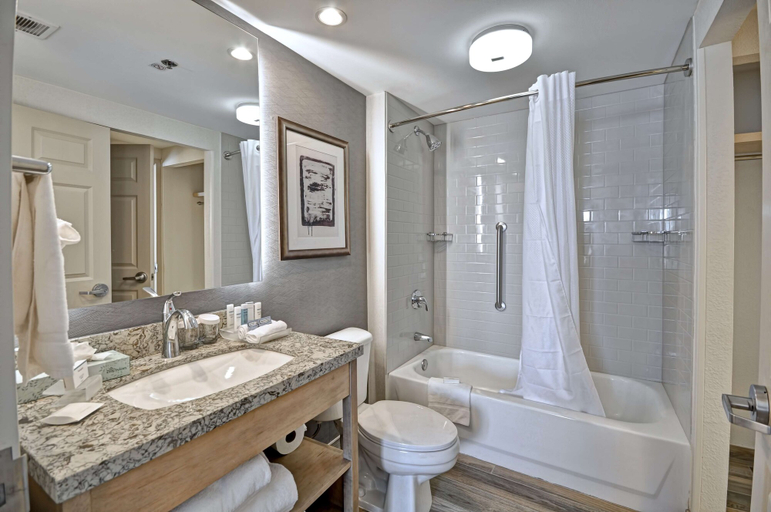 Bathroom 5, Homewood Suites by Hilton Boston-Peabody, Essex