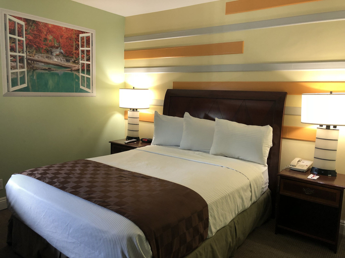 Bedroom 3, Knights Inn Downtown Los Angeles, Los Angeles