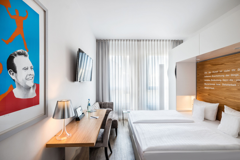 Bedroom 4, Art Hotel City Leipzig, Leipzig