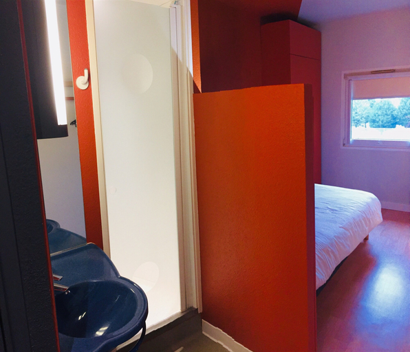 Bedroom 5, Ibis Budget Strasbourg la Vigie, Bas-Rhin