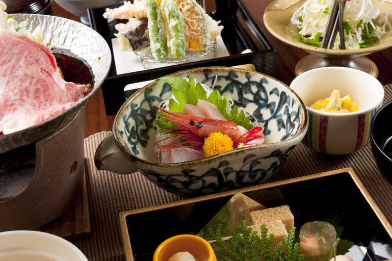 Food & Drinks 4, Tatsunokuchi Onsen Tagawa Ryusenkaku, Nomi