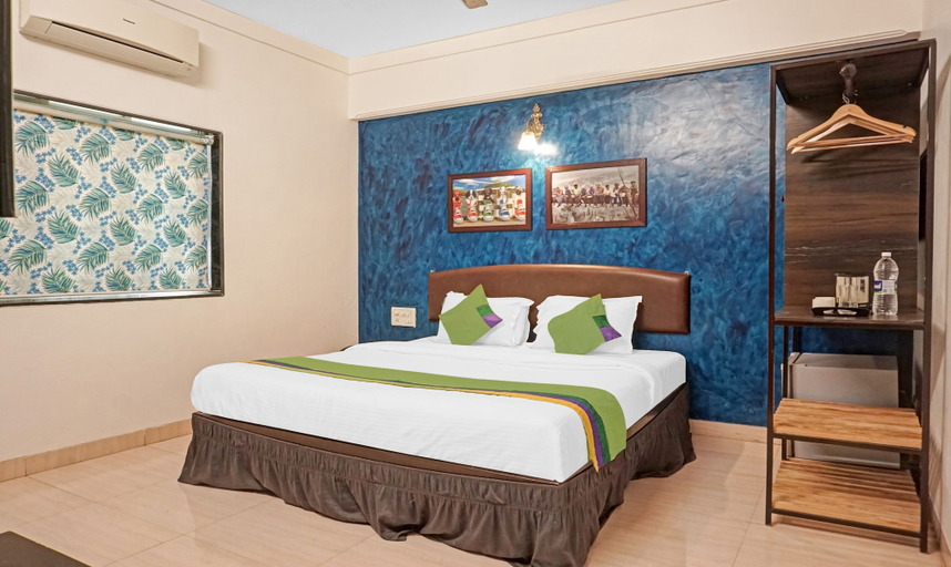 Bedroom 1, Treebo Trend Mazzo Residency, Raigarh