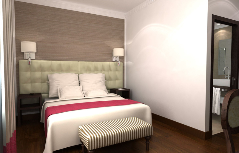 Bedroom 3, Hotel Termas - Balneario Termas Pallarés, Zaragoza