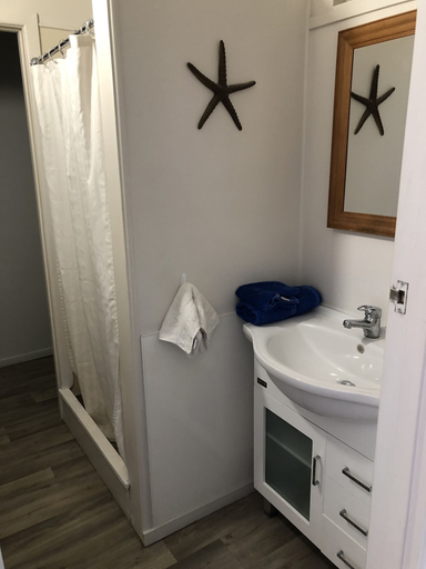 Bathroom 4, Driftwood Lodge, Far North