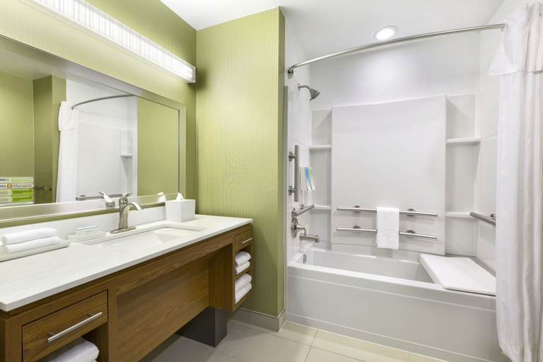 Bathroom 4, Home2 Suites by Hilton Houston Pasadena, Houston