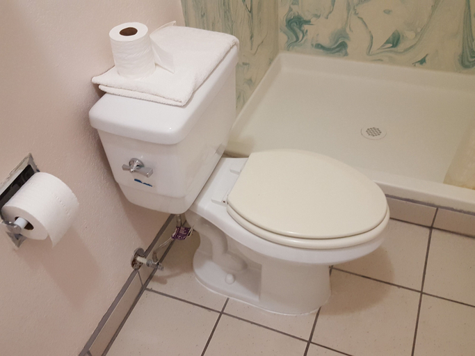 Bathroom 4, Travel Inn Motel, Los Angeles