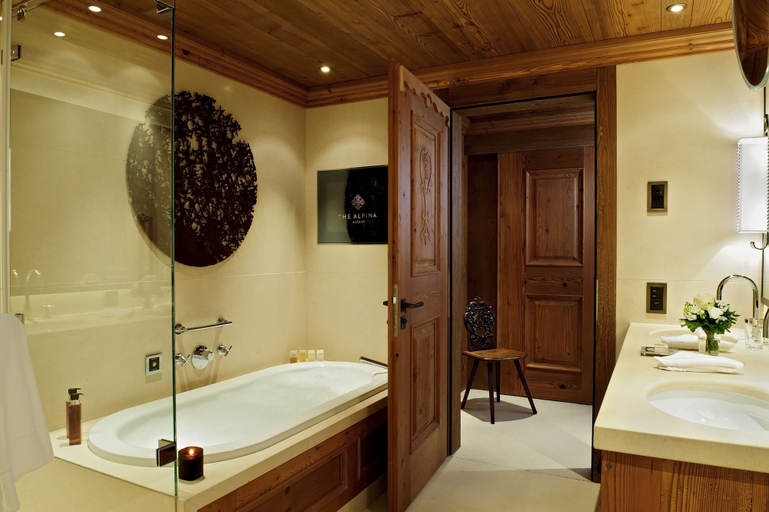 Bathroom 5, The Alpina Gstaad, Saanen