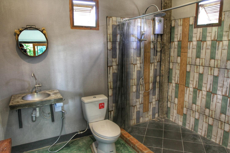 Bathroom 4, Above the Sea Guesthouse, Mae Sariang