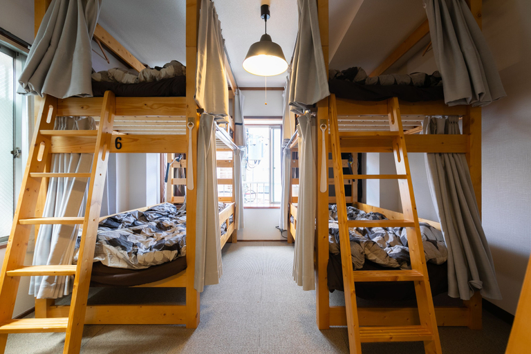 Bedroom 4, Top Edge Hostel, Suginami