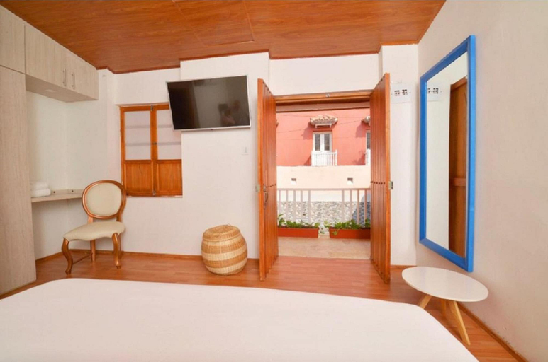 Bedroom 3, CA-4 HABITACION DOBLE EN GETSEMANI, Cartagena de Indias