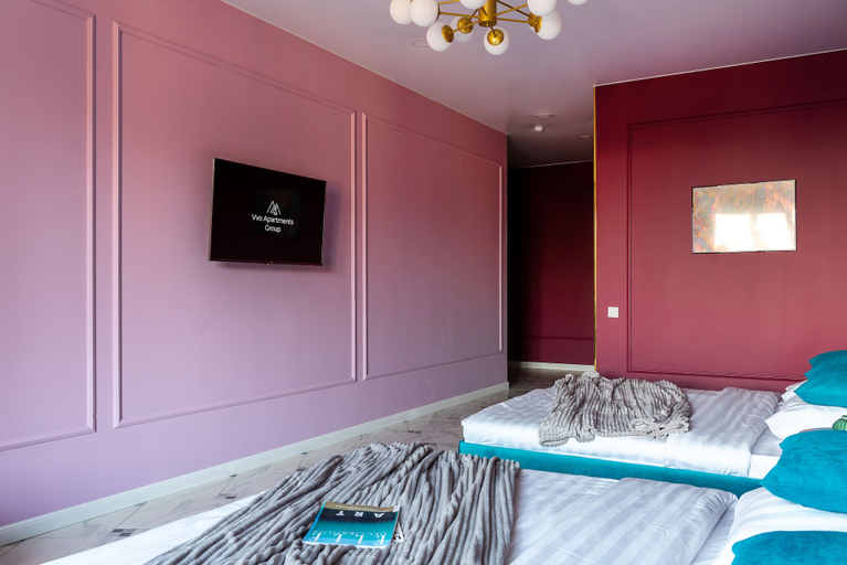 Bedroom 3, The V central apartments, Vladivostok gorsovet