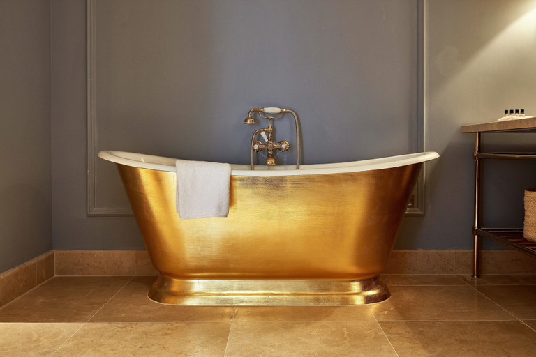 Bathroom 5, Lympstone Manor Hotel, Devon