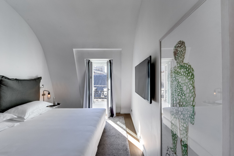 Bedroom 2, Hotel Le A, Paris