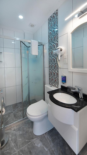 Bathroom, Lika Hotel - Standard Double or Twin Room in Istanbul, Fatih