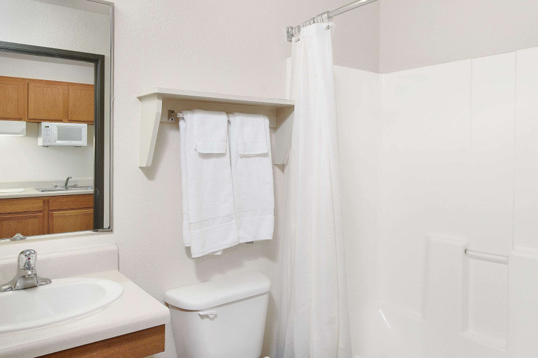 Bathroom 4, WoodSpring Suites Fort Worth Forest Hill, Tarrant