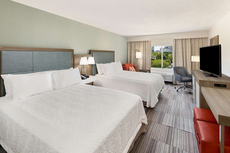 Bedroom 3, Hampton Inn Atlanta-Georgia Tech-Downtown, Atlanta