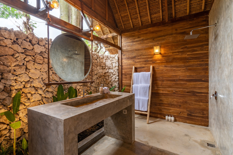 Bathroom 4, Green Escape Eco Resort, Badung
