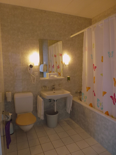 Bathroom 5, Central Continental Hotel, Interlaken