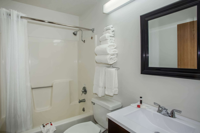 Bathroom 5, Super 8 by Wyndham Washington, Franklin