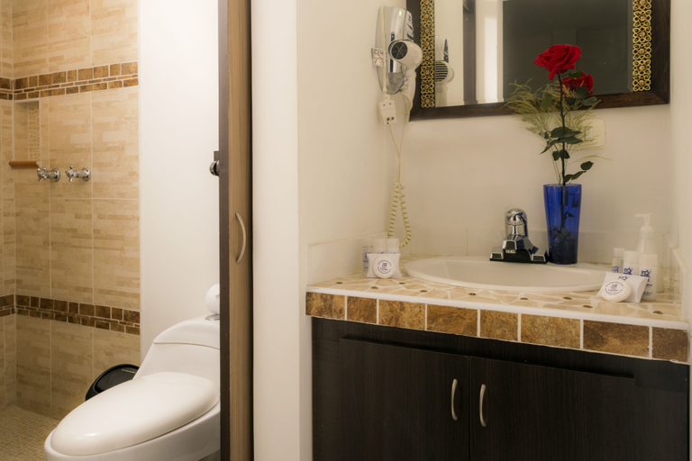 Bathroom, Hotel Campestre Santa Monica Pance, Santiago de Cali