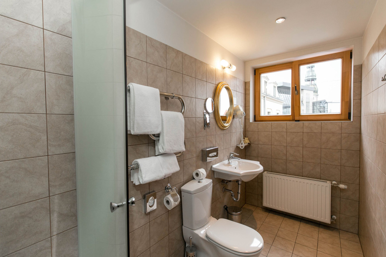 Bathroom 4, Hotel Justus, Riga