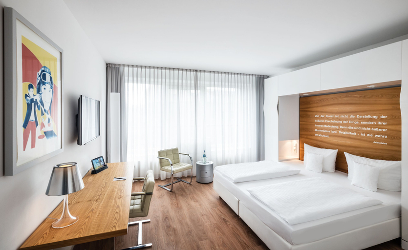 Bedroom 2, Art Hotel City Leipzig, Leipzig