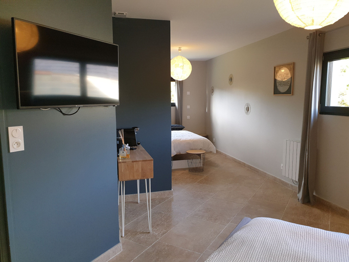 Bedroom 4, Cosy Wood House, Aube