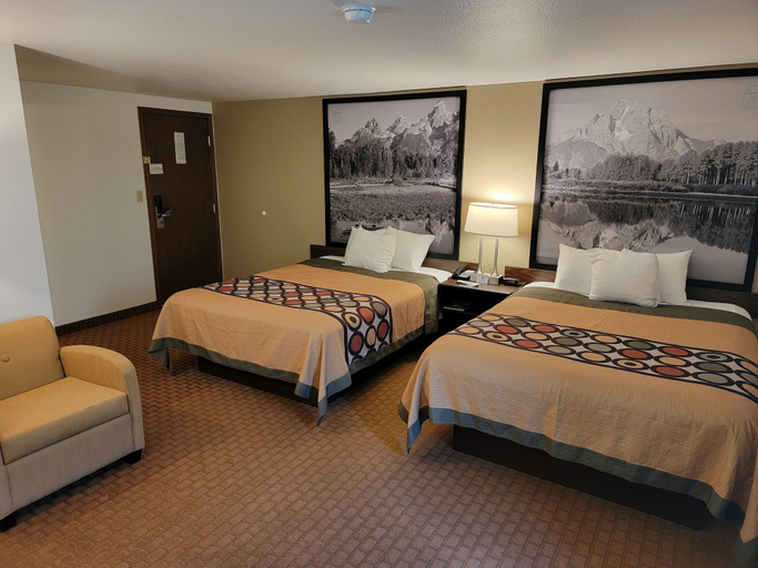 Bedroom 2, Super 8 by Wyndham Cody, Park
