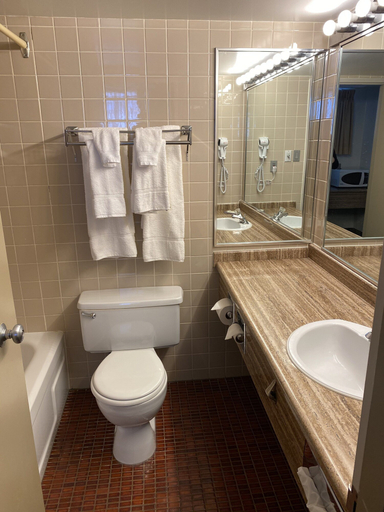 Bathroom 5, Ramada by Wyndham Thunder Bay Airlane Hotel, Thunder Bay