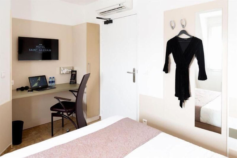 Bedroom 4, Hôtel Le Saint Germain, Seine-Saint-Denis