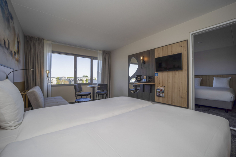 Bedroom 2, Fletcher Hotel-Restaurant Leidschendam Den Haag, Leidschendam-Voorburg