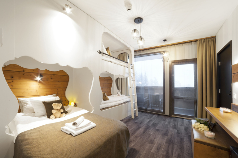 Bedroom 4, Hotel Aateli Hillside, Kainuu