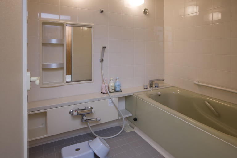 Bathroom 5, Miyako Resort Okushima Aqua Forest, Shima