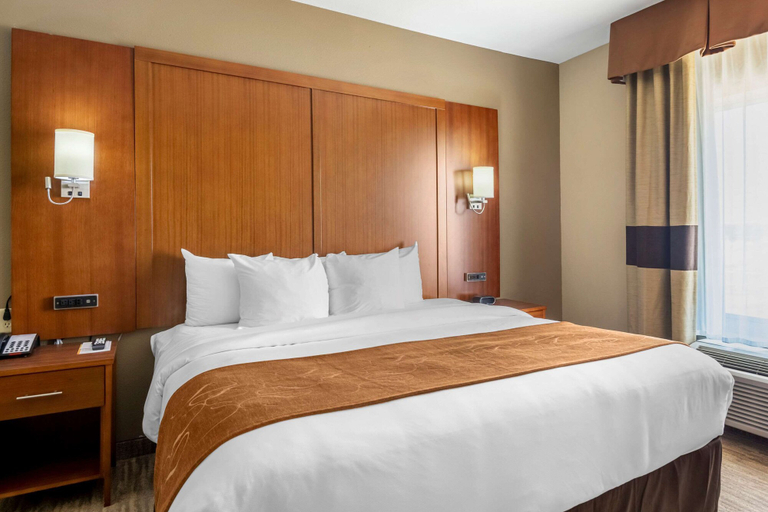 Bedroom 3, Comfort Suites University, Lubbock